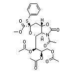 5-乙酰氨基-7,8,9-三-O-乙酰基-5-N,4-O-羰基-3,5-二脫氧-2-S-苯基-2-硫代-beta-D-甘油-D-半乳-2-吡喃神經氨酸甲酯