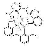 2,6-二異丙基苯基苊并氮雜環卡賓-氯化鈀-二甲基芐胺絡合物