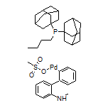 二(1-金剛烷基)(丁基)膦[2'-(甲氨基)-2-聯苯基][(甲砜基)氧基]鈀(II)