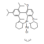 氯[二環己基[3,6-二甲氧基-2′,4′,6′-三(1-甲基乙基)[1,1′-聯苯]-2-基]膦-κP](η3-2-丙烯-1-基)鈀