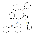(1R)-1-二環己基膦基-2-[(2R)-α-(二甲基氨基)-2-(二環己基膦基)芐基]二茂鐵